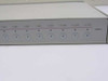 Raritan MasterConsole II KVM-0D0 — front panel close-up showing 8 server select buttons with scan interval labels (1–16 sec) and REMOTE indicator