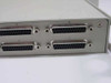 Raritan MasterConsole II KVM-0D0 — rear panel showing server DB25 ports 5–8 on second panel section