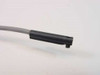 SMC D-A93 sensor tip detail showing black cylindrical body with mounting screw