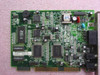 GVC 126B1640000A modem card – reverse top-down PCB view showing ISSI memory chips and board markings