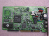 Rockwell V1456VQH-R 56K PCI modem card – top-down view of component side showing Rockwell MERCO chipset markings and PCI edge connector