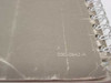 Apple AppleWorks Tutorial Manual 030-0842-A back cover showing part number 030-0842-A printed on worn gray cover with spiral binding