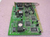 Davicom ENF633 ISA modem card – top-side view showing main chipset ICs, Davicom controller chips, and ISA edge connector