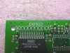 Davicom ENF633 ISA modem – close-up of ENF633 PCB silkscreen label and HMC HM62H256AJ-15 memory IC