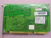 Davicom FI-3314JS7 ISA modem card reverse PCB side showing serial number label and CSA certification mark