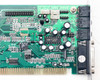 BTC 1853L PCB underside close-up showing YM UTC2025 CM100 secondary IC and solder-side component detail