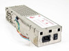 Apple IIGS power supply 699-0126 — rear view showing IEC AC inlet, I/O power switch, cooling fan, and multi-wire output harness