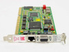 Madge 152-035-06N Smart 16/4 AT Plus Ringnode ISA card – alternate front view showing FCC Class A marking, RJ-45 and DB-9 bracket connectors