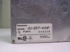 Panasonic JU-257-434P model label showing model number, UL/CSA markings, and Matsushita Communication Industrial Co. Philippines assembly