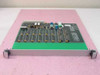 Staubli Unimation W.211.149.00 PCA 512KB Memory Card – front view showing green PCB with memory ICs and front panel bracket