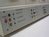 Elite Engineering Electrode Test Station — front panel view showing Station 1 and Station 2 labels with indicator LEDs