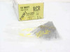 Allen-Bradley RCR07G684JS 680K Ohm 1/4W carbon composition resistors — open box with resistors in sealed bag visible in front