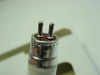 Close-up of Sam Yuk FUL6D/U/4 fluorescent tube 2-pin base connector showing dual pins and metal collar