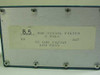 Bessel 8.5 MHz 5 Pole Bessel Filter 50 Ohms In/Out Low Pass in Enclosure Housing