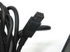 Microcom 13-0000004-001 proprietary 6-pin rectangular output connector close-up