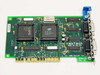 Neotech S2M100 Rev.02 Dual RS-232 MCA Serial Card – top component side showing CHIPS and StarTech EPS9118 controller ICs, oscillator, and MCA edge connector