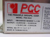 PGC PGC-50-K label – showing model number, 100-240VAC input, output voltage ratings, and Made in Taiwan R.O.C.