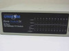 Unicom Dyna-Switch/24 front panel close-up showing Unicom branding, model label, and LED status indicators for all 24 ports