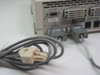 ADC Kentrox 78761 DataSmart T1 Add/Drop — rear panel and cable detail showing Network and Terminal DB-25 cables with loopback adapter