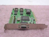 Union UNI-338 Trident TGUI9440 PCI VGA video card – front view showing main Trident chip, RAM chips, and VGA DB-15 output on bracket