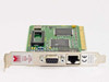 Madge 151-100-03S Smart 16/4 PCI Ringnode Token Ring card — front bracket view showing DB9 and RJ45 ports