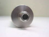 Weinschel 10-10 coaxial attenuator – end-on view of N-female connector port
