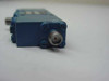 RYT Industries 500051 RF circulator – end view showing single SMA female connector on the short face of the blue aluminum housing