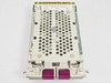Compaq 199880-001 drive caddy – top-down view showing ventilated drive bay and purple hot-plug release handles