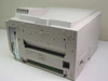 Lexmark Optra K 1220 laser printer – rear view showing parallel port access panel and power connections