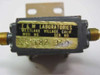 E&M Laboratories S12T82 label close-up — showing model number S12T82, serial number 340, Westlake Village Calif.