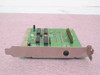 Panasonic CD-ROM ISA interface card front view showing PCB with ICs, proprietary CD-ROM header connector, and 3.5mm audio out jack on bracket