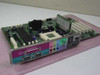 Dell OptiPlex GX400 motherboard MX-06F067 Socket 423 — front view showing I/O shield with PS/2, USB, serial, and parallel ports