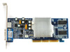 Chaintech SLMX4000T2 GeForce MX4000 AGP video card – component side showing memory chips and VGA port bracket