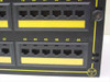 Ortronics ELP5 patch panel — close-up of ports 42–48 showing lower port rows and ELP5 badge on lower-right corner