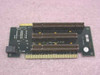 IBM 27F4626 MCA riser card front view showing three Micro Channel Architecture expansion slots and gold edge connector