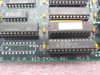 Close-up of Altos PCA 615-24565-001 Rev B PCB label showing part number, revision, Lattice GAL16V8A-15LP IC, and SN74ALS series logic chips
