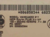Motorola Vanguard 311 bottom label showing Model, ISDN Router Plus U-Intf, 100-250VAC, PC 68237, SN 006850344