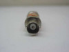 Texscan FP-50 coaxial attenuator — straight-on view of BNC female connector face
