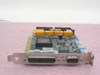 Attachmate UniCard+ 019244 ISA adapter card front view showing dual DB25 ports and ISA edge connector