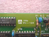 DTK PII-124 PCB close-up showing DTK logo, 1986 date code, and PII-124 model marking alongside 74LS374P and HD74LS125AP logic ICs