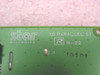 Star Micronics R-22 XB Parallel ST board – close-up of PCB silkscreen showing Star Micronics logo, XB Parallel ST label, and R-22 designation