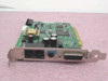HP 5184-1211 PCI fax modem card – front bracket view showing RJ-11 line, RJ-11 phone, and DB15 connectors