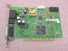 HP 5184-3924 PCI modem card – PCB top view showing Conexant ARM main controller chip and component layout