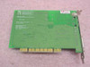 HP 5184-3924 modem card – rear PCB view showing FCC compliance label, model 90079, Rev 0.68, SMART Modular Technologies, UL File E153188