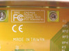 SIIG CN2468 controller card label close-up showing model number CN2468, FCC compliance mark, CE mark, and Made in Taiwan text
