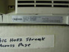 Okidata EN2510A rating plate showing Model EN2510A, 120VAC 50/60Hz 7A, with handwritten note reading Big Horiz Streak Across Page