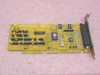 SIIG JJ-A22012 ISA I/O card – top-side view showing SIIG controller chip, FCC label, and DB25 parallel port bracket