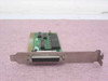 Kouwell KW-507B ISA parallel port card – angled front view showing DB25 bracket connector and PCB