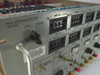 Hughes PAM Decommutator 3275720 – close-up of front panel label showing model 82577, Phoenix DTM, and PROPERTY USN tag