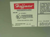 Hoffman A-1210CH label showing Cat. No. A-1210CH, Enclosure Type 12-13, UL Listed, CSA, Hoffman Engineering Company Anoka MN